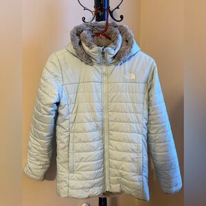 Girls North Face Winter Coat, Size Large (14/16)❄️🤍✨